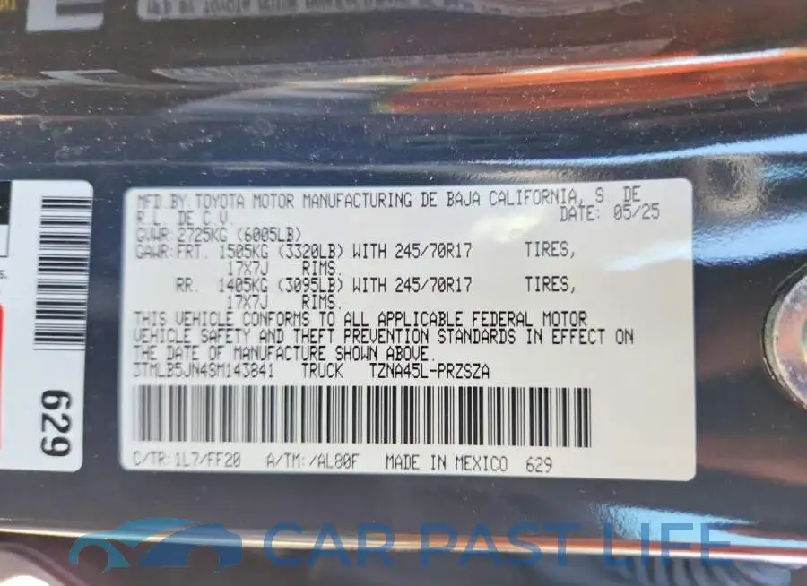 3TMLB5JN4SM143841# 12