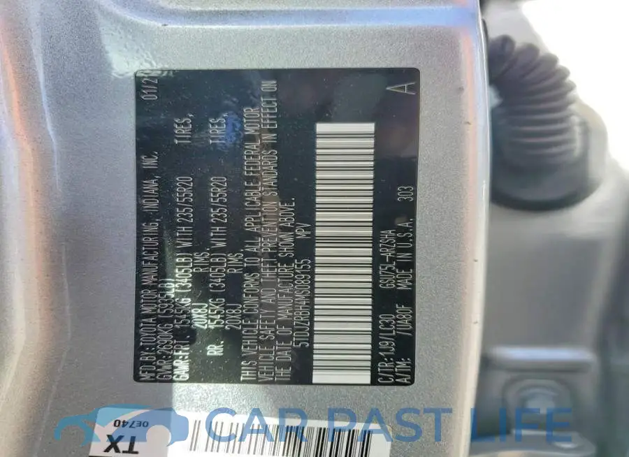 5TDJZRBH4MS089155# 13