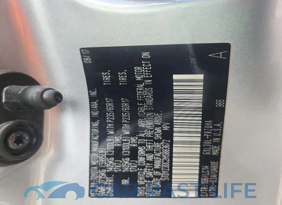 5TDYZ3DC2HS883672# 13
