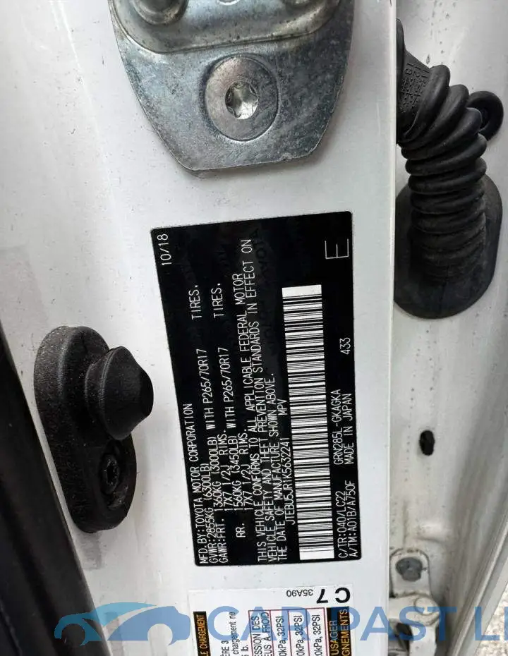 JTEBU5JR1K5632241# 10