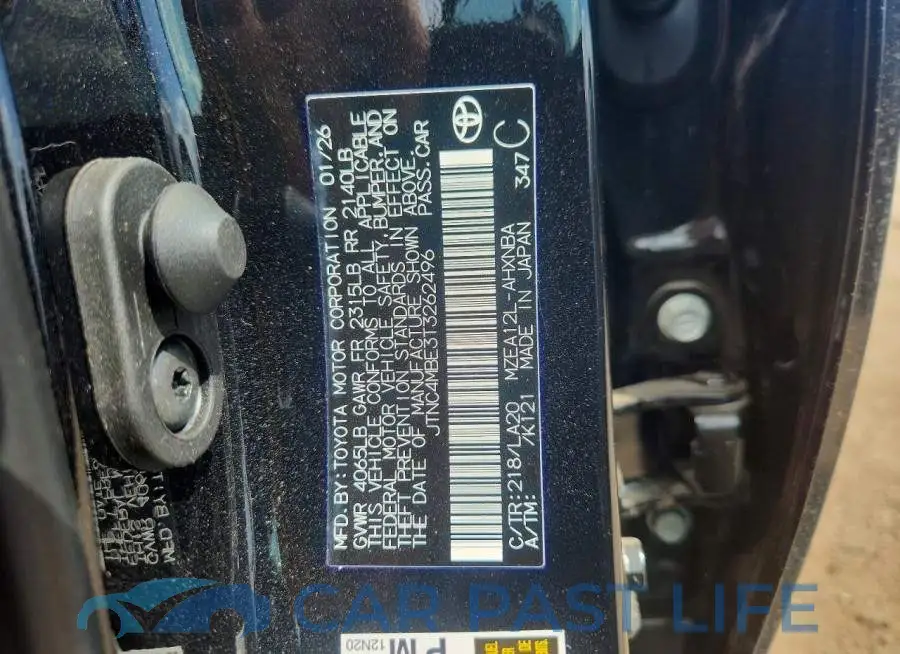 JTNC4MBE3T3262496# 12