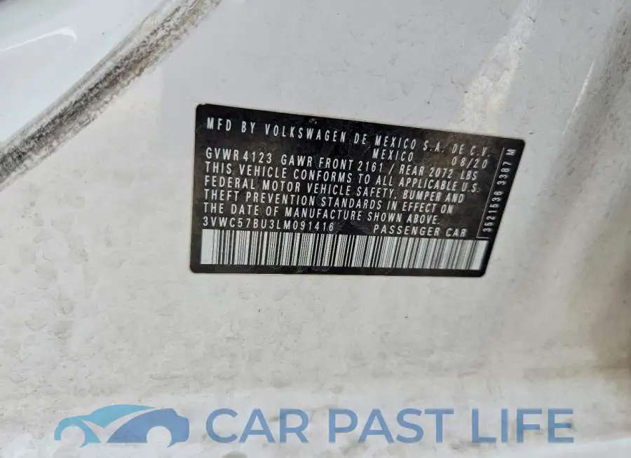 3VWC57BU3LM091416# 12
