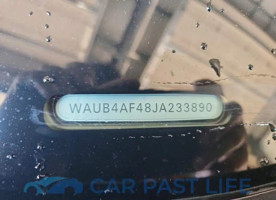WAUB4AF48JA233890# 12