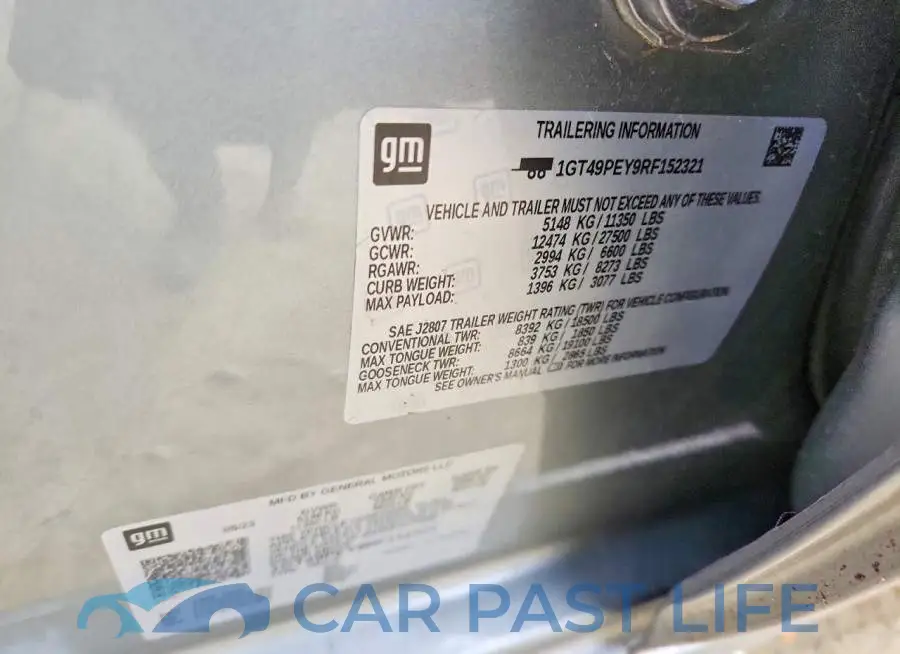 1GT49PEY9RF152321# 13