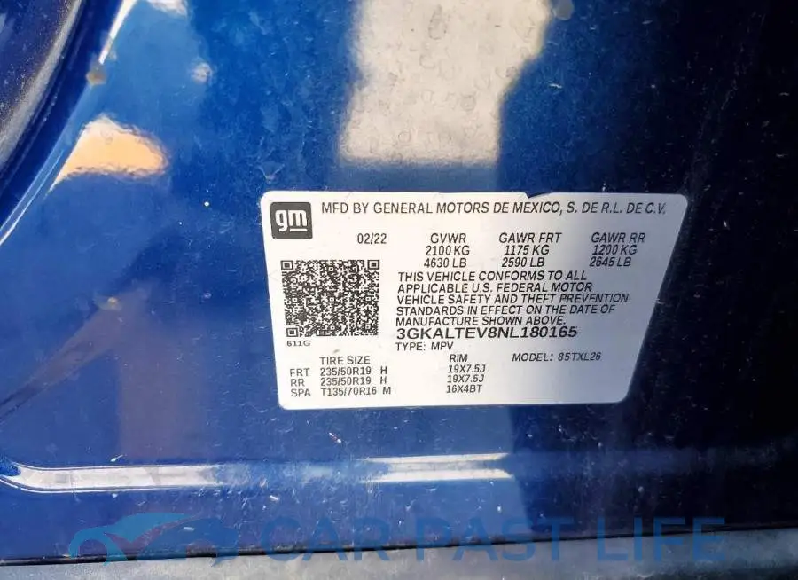 3GKALTEV8NL180165# 13