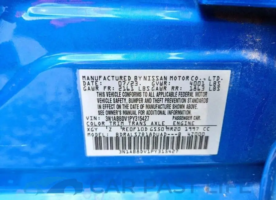 3N1AB8DV1PY315427# 12