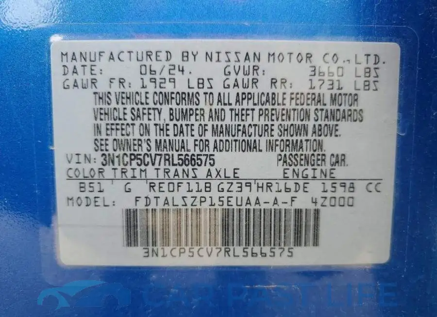 3N1CP5CV7RL566575# 12