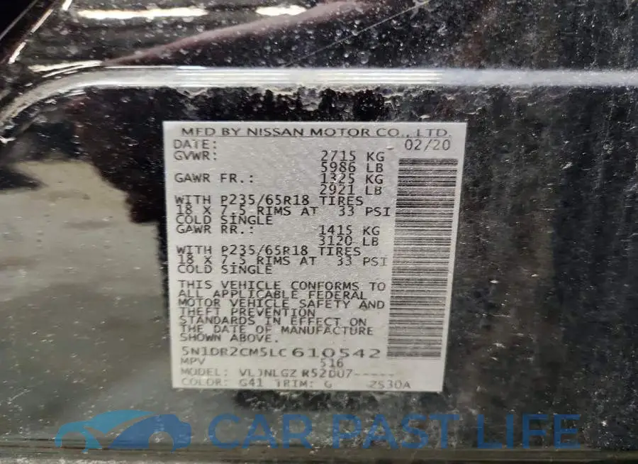 5N1DR2CM5LC610542# 13
