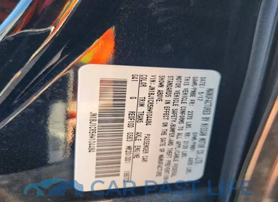 JN1BJ1CR5HW104484# 12