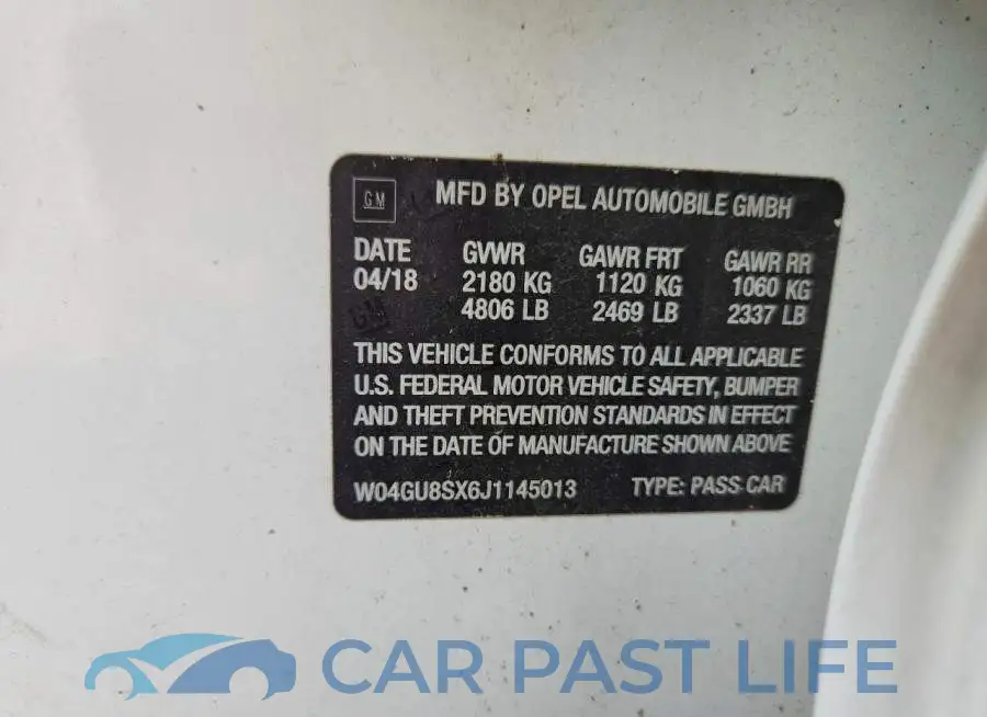 W04GU8SX6J1145013# 13