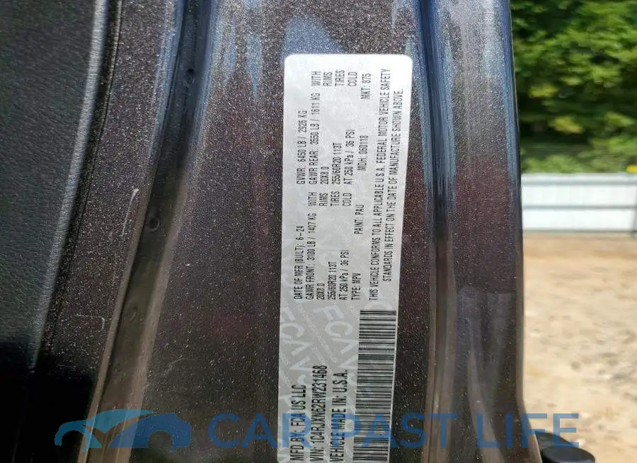 1C4RJXN62RW231468# 12