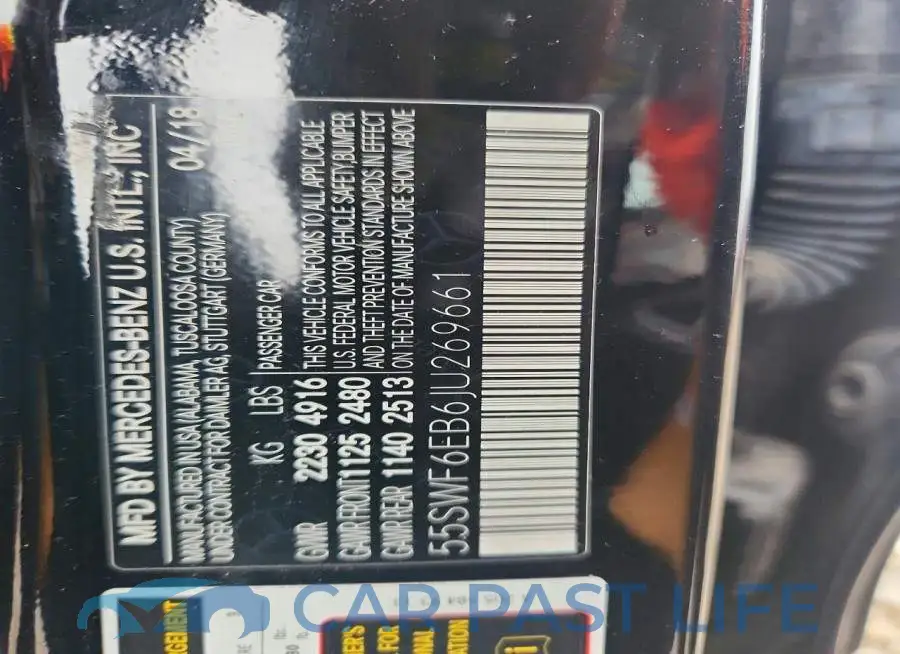 55SWF6EB6JU269661# 13