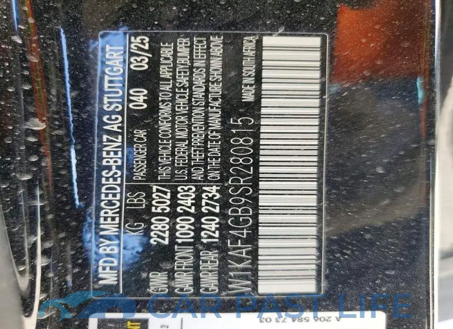 W1KAF4GB9SR280815# 14