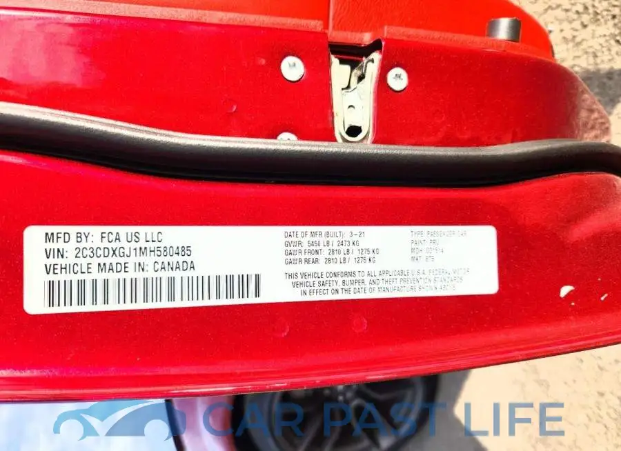 2C3CDXGJ1MH580485# 12