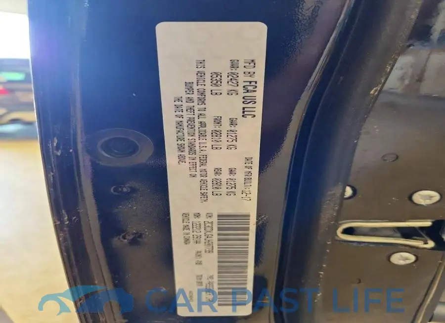 2C3CDXJG4JH207739# 12