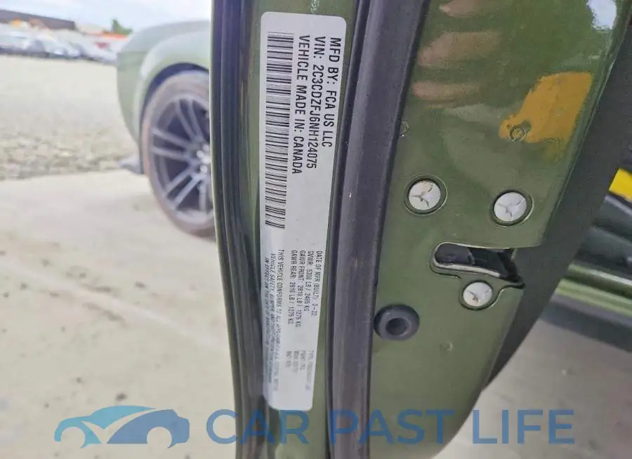 2C3CDZFJ6NH124075# 13
