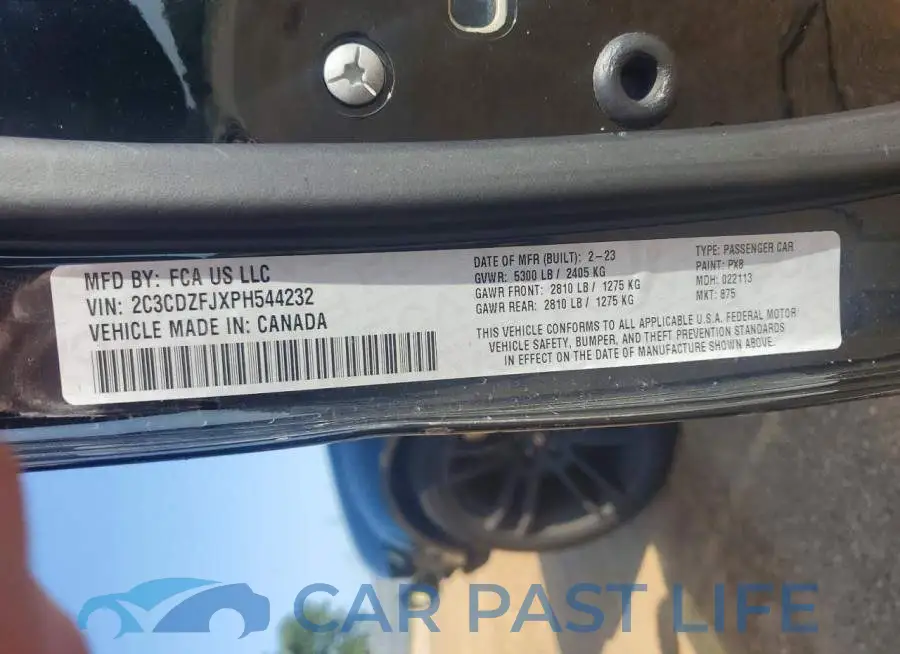 2C3CDZFJXPH544232# 13