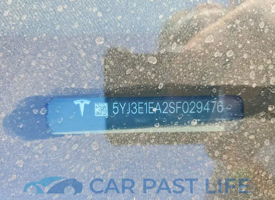 5YJ3E1EA2SF029476# 12