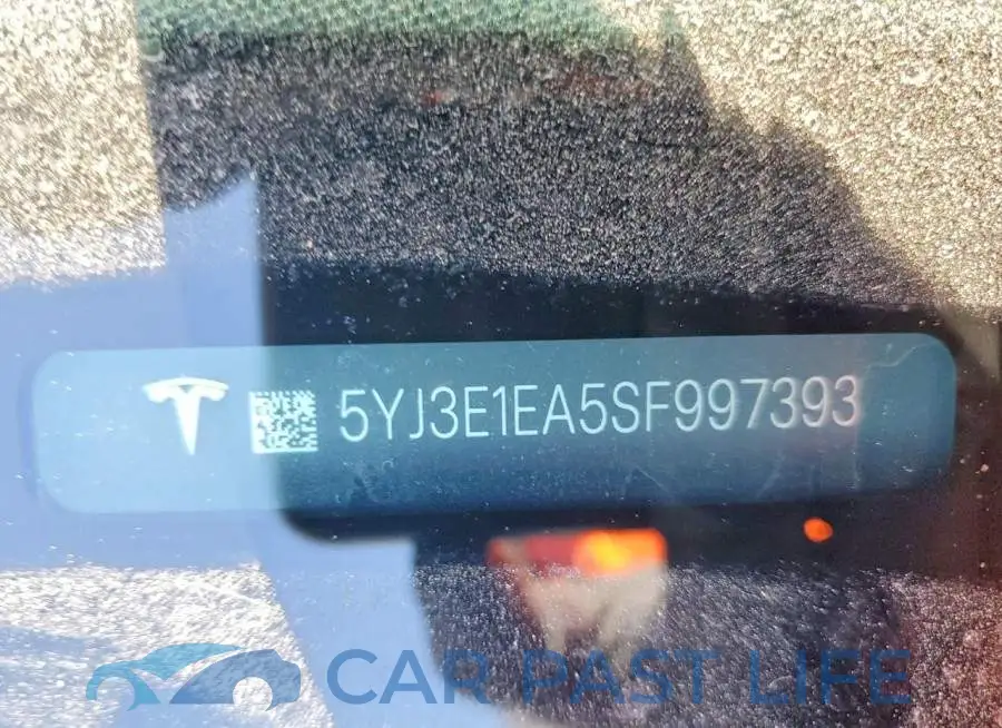 5YJ3E1EA5SF997393# 12