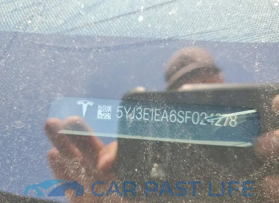 5YJ3E1EA6SF024278# 12