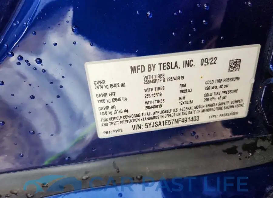 5YJSA1E57NF491403# 12