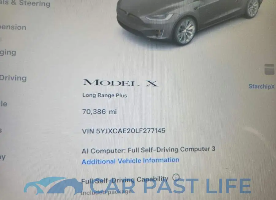 5YJXCAE20LF277145# 9