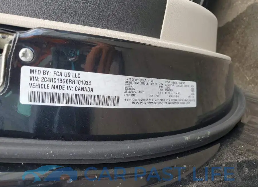 2C4RC1BG6RR101934# 13