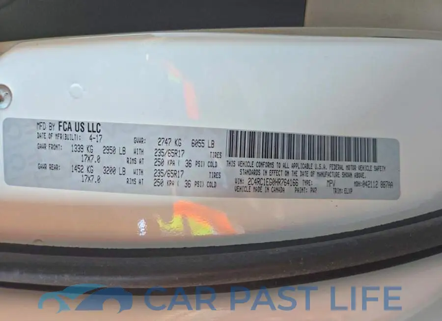 2C4RC1EG0HR764166# 13
