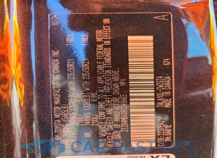 2T2BAMBAXRC049465# 13
