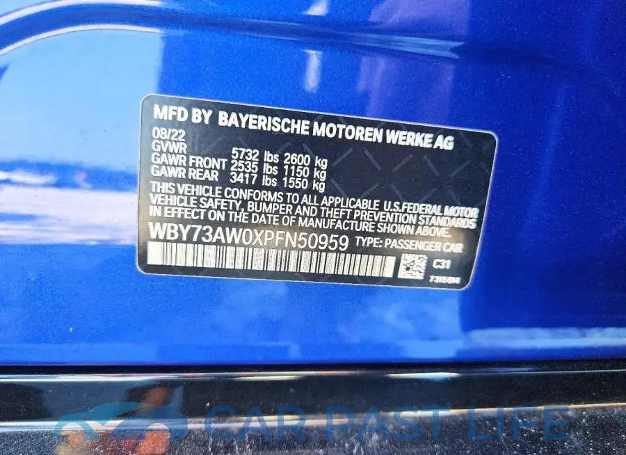 WBY73AW0XPFN50959# 12