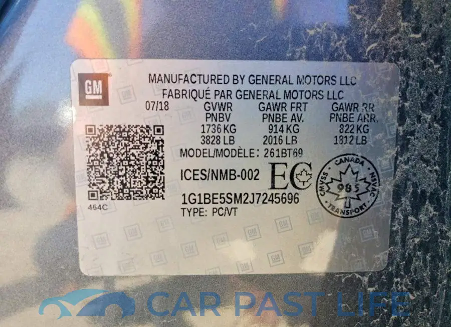 1G1BE5SM2J7245696# 12