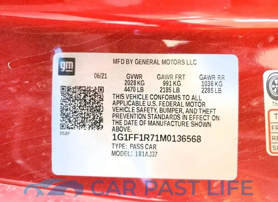 1G1FF1R71M0136568# 12