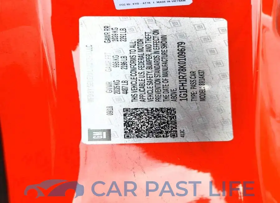 1G1FH1R78K0109679# 12