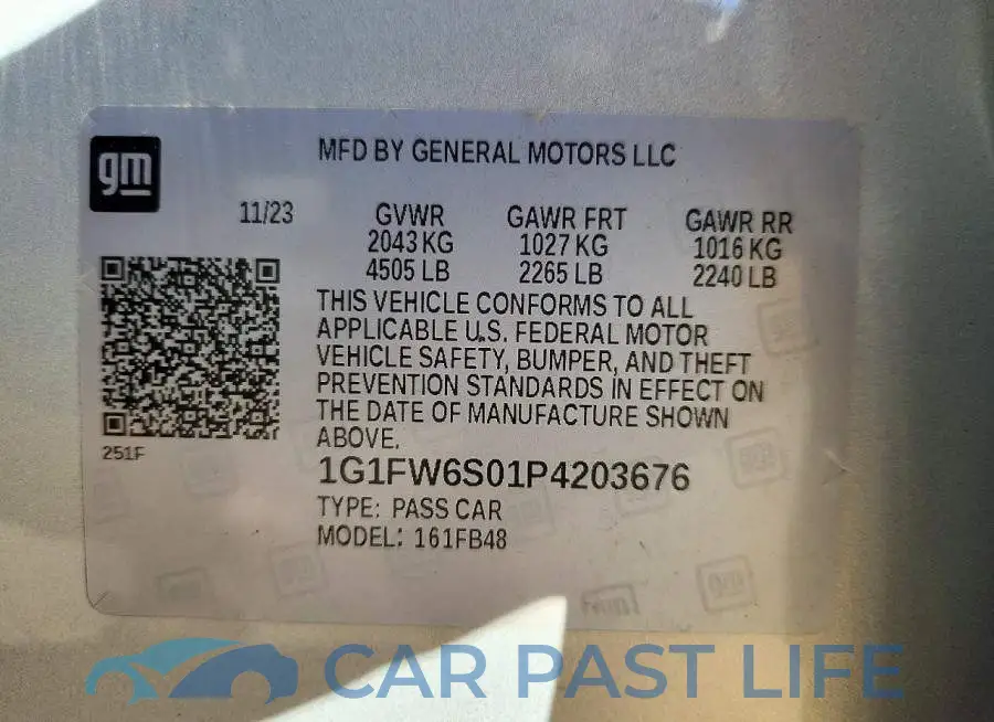 1G1FW6S01P4203676# 13