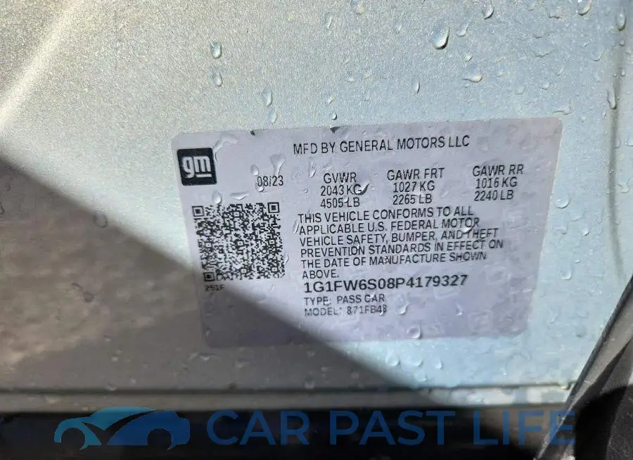 1G1FW6S08P4179327# 13