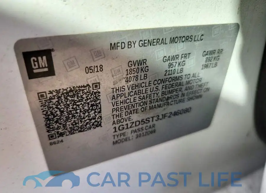 1G1ZD5ST3JF246080# 12