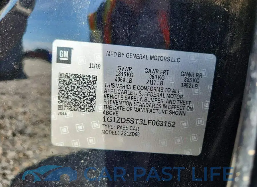 1G1ZD5ST3LF063152# 13