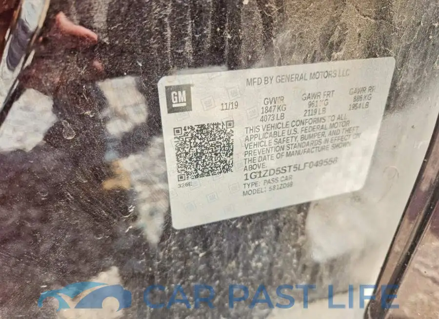 1G1ZD5ST5LF049558# 12