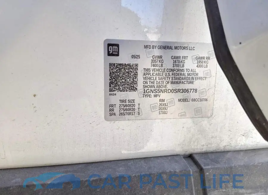 1GNS5NRD0SR306778# 14