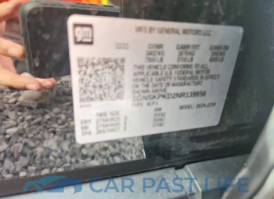1GNSKPKD2NR139956# 13