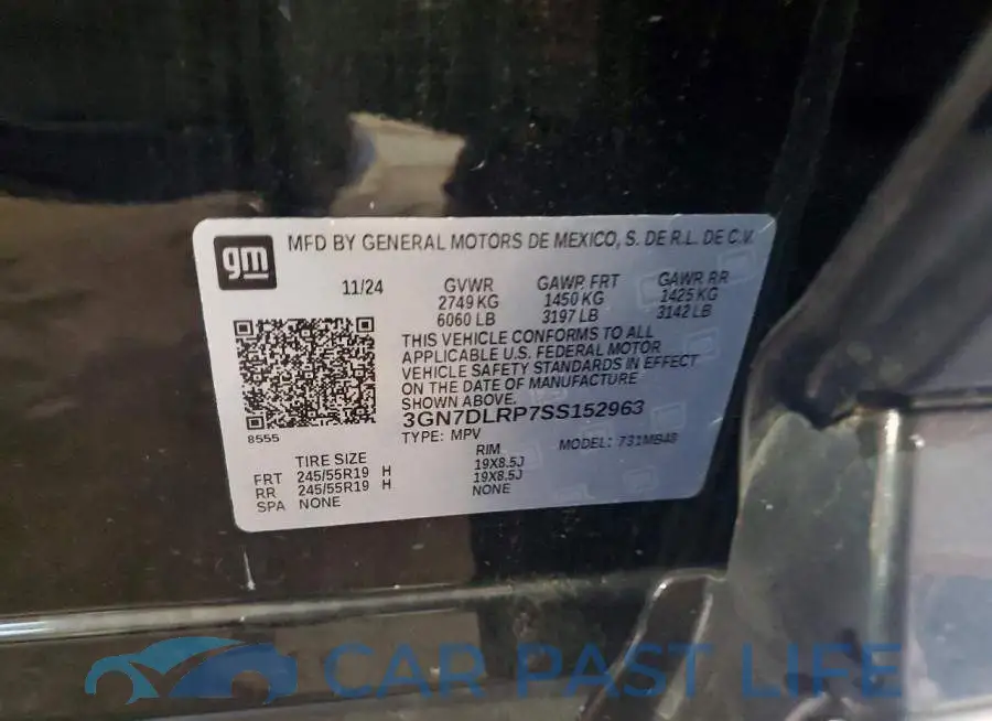 3GN7DLRP7SS152963# 13