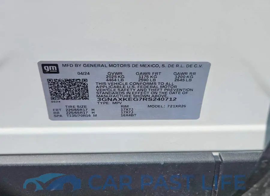 3GNAXKEG7RS240712# 12