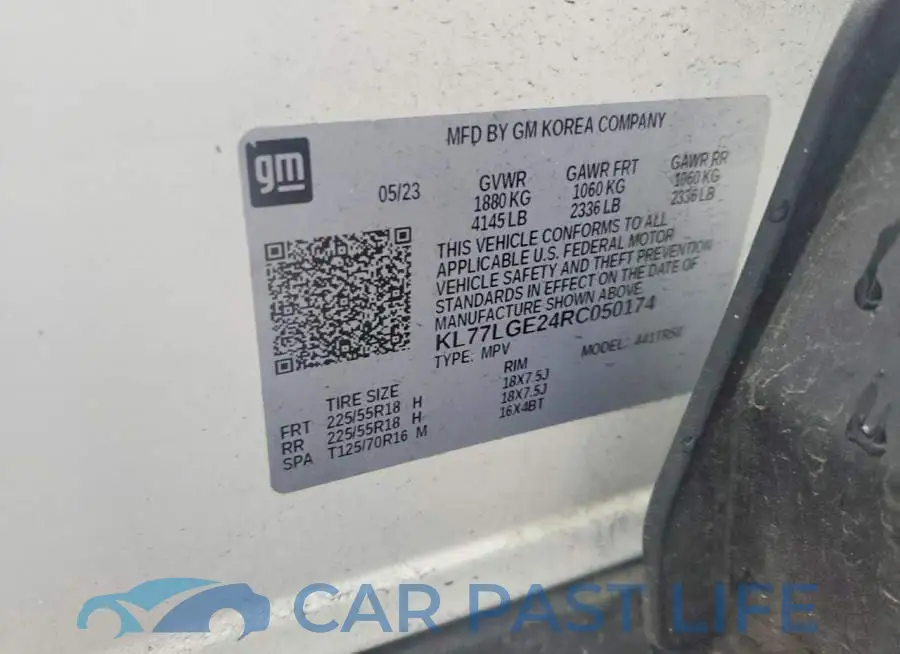 KL77LGE24RC050174# 13
