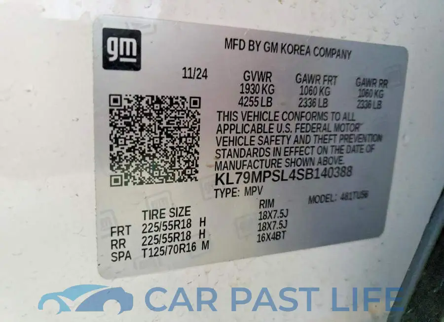 KL79MPSL4SB140388# 13