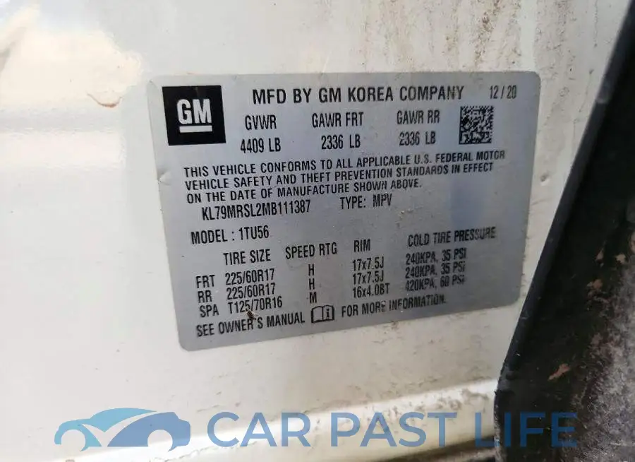 KL79MRSL2MB111387# 13