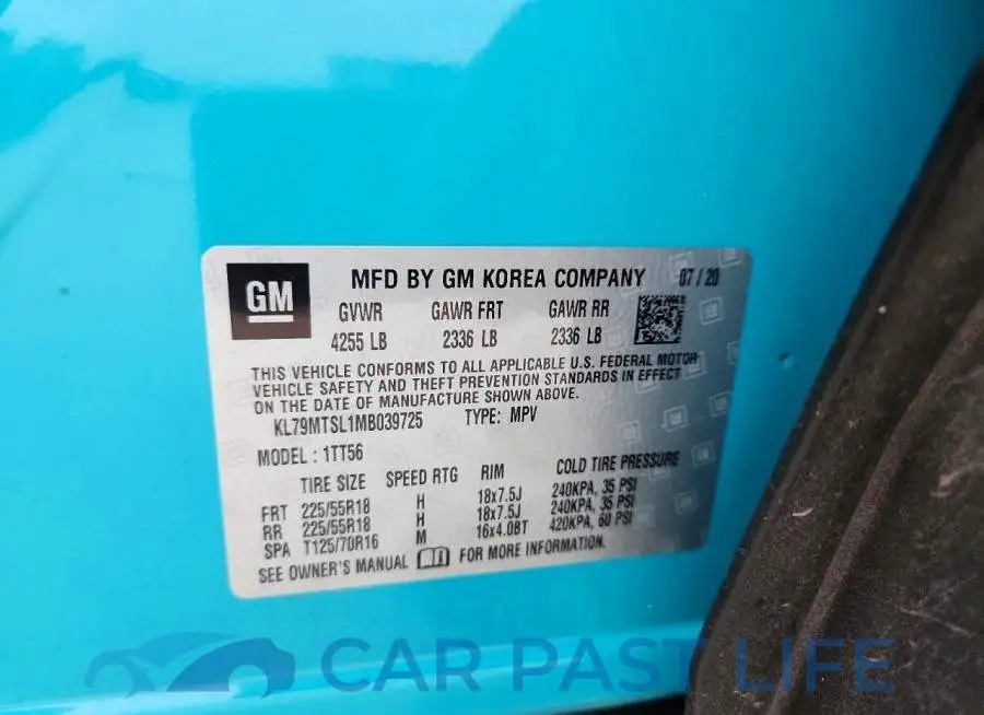 KL79MTSL1MB039725# 12