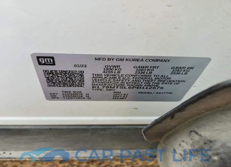 KL79MTSL6PB112575# 12