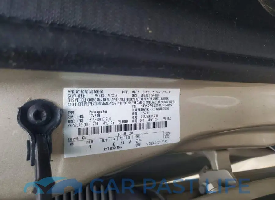 1FADP3J23JL302015# 13