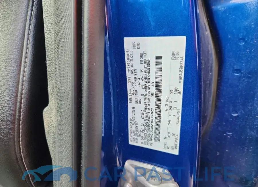 1FMCU9J92HUB80973# 13