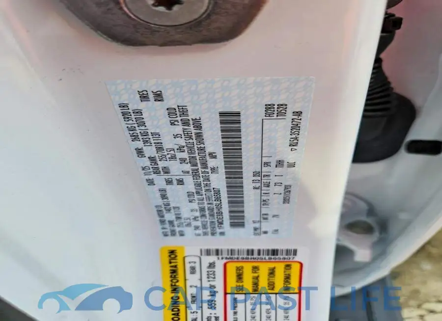 1FMDE8BH0SLB65807# 12